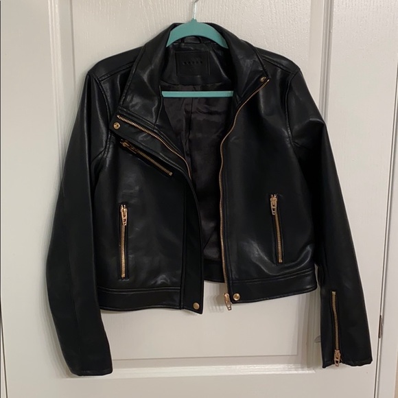 Blank NYC Jackets & Blazers - Blank NYC Moto Leather Jacket